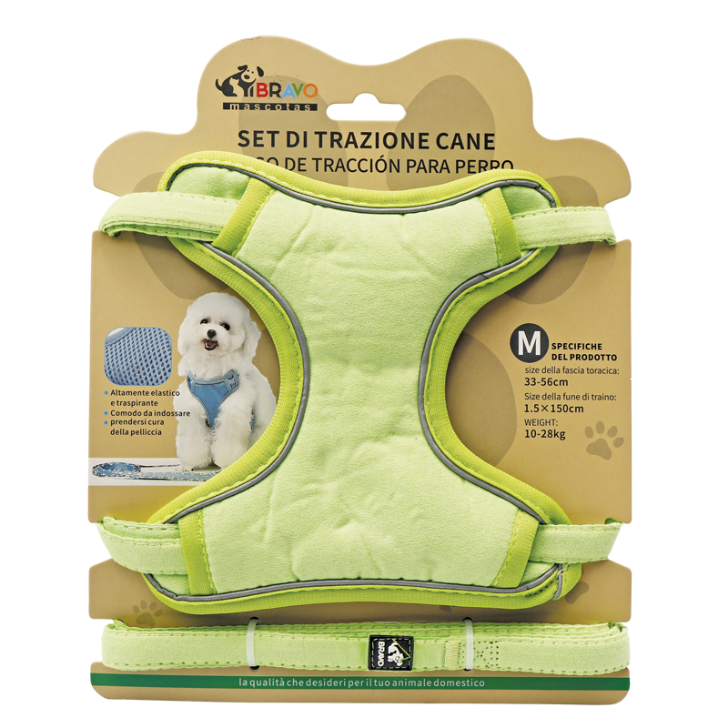 pechera de tracción para perro de talla mediana